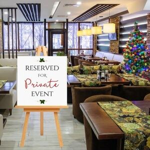 5/$20 Camper Holiday Decor Lot of 2 Size 9”x9” White Red-